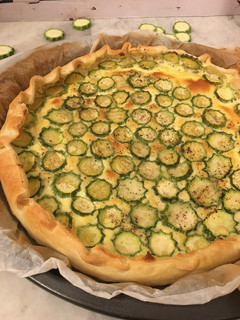 Foto di Torta salata alle zucchine