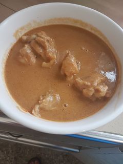Una foto de Sopa de maní