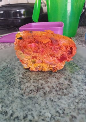 Una foto de Budín de verduras