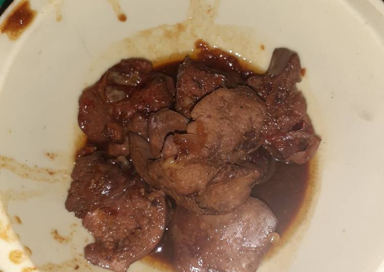 Kecap ati ayam alla mama dyah