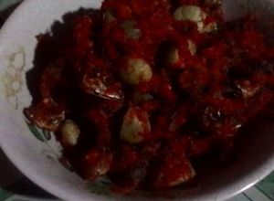 Foto resep Sambalado ikan selayang + jengkol muda mantap
