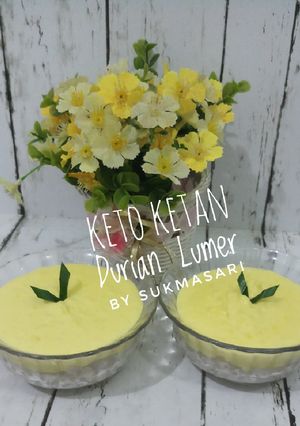 Foto resep Keto Ketan Durian Lumer