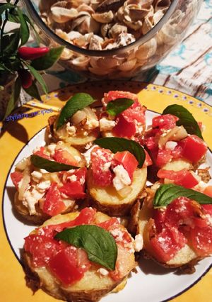 Φωτογραφία της συνταγής Bruschetta από πατάτα!