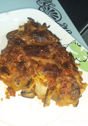 Une photo de Gratin d'aubergines
