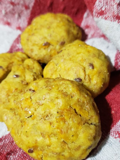 Una foto de Scones de zanahoria