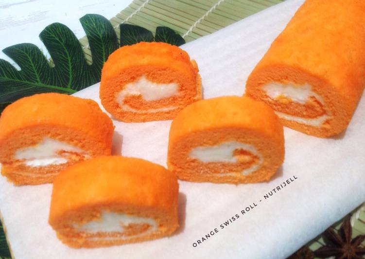 Orange SwissRoll - Nutrijell (Keto)