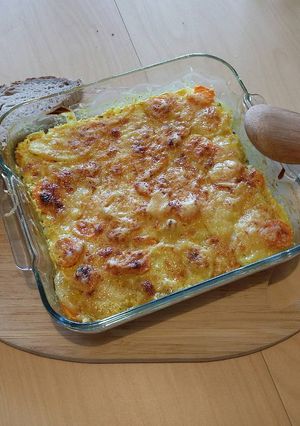 Une photo de Gratin crêmeux aux légumes