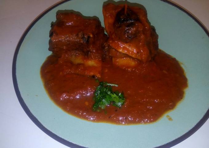 Short ribs sauce