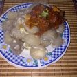 Chuño Pasi con chicharrón Colorado