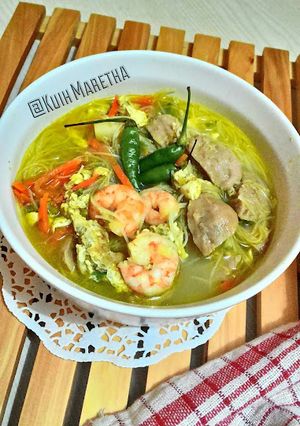 Foto resep Bihun kuah pedas