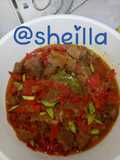 Sambal goreng sapi petai khas Cirebon