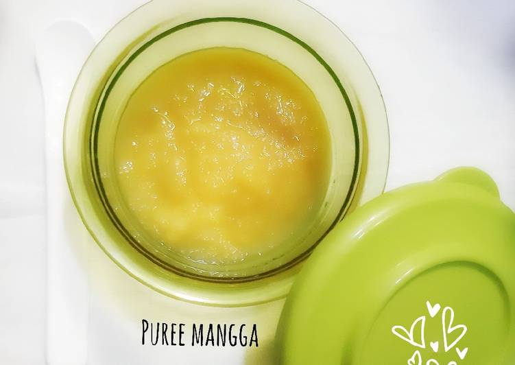 Resep Puree mangga Mpasi yang Bisa Manjain Lidah