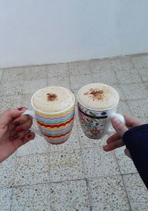 صورة لوصفة الكابتشينو