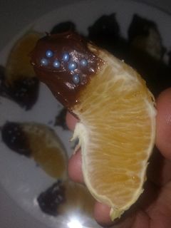 صورة لوصفة ابراج البرتقال بالشوكولاتة 🍫🍊