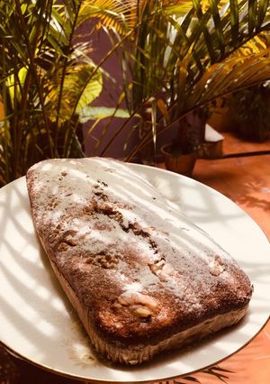 Una foto de Budín de Banana