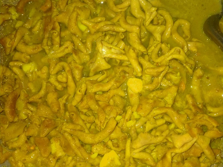 Cara Gampang Membuat Resep Usus bumbu kuning yang Enak Banget Anti Ribet, Mantap Sekali