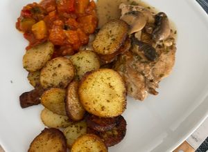 Une photo de Filet de poulet à l’estragon