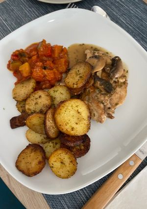 Une photo de Filet de poulet à l’estragon