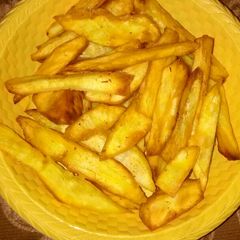 A picture of Sweet potatoes chips.