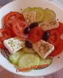Ensalada griega a mi manera