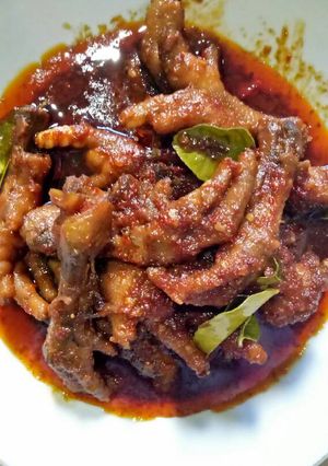 Foto resep Ceker Ayam Pedas