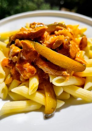 Hentes tokány recept fotója