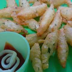 A picture of Stik Kentang Keju.