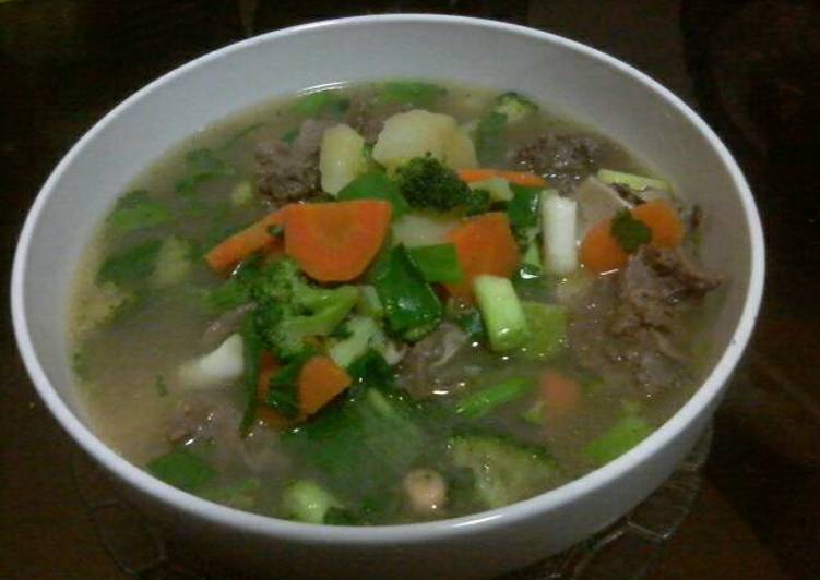 Sop tulang sederhana#festival resep asia