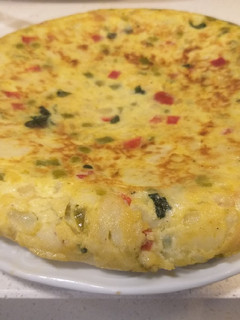 Una foto de Tortilla paisana (creo)