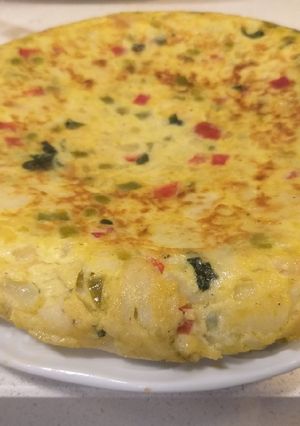 Una foto de Tortilla paisana (creo)