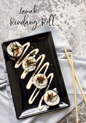 Foto resep Lamak Rendang Roll