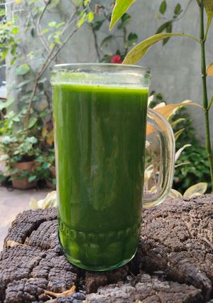 A picture of Green juice.