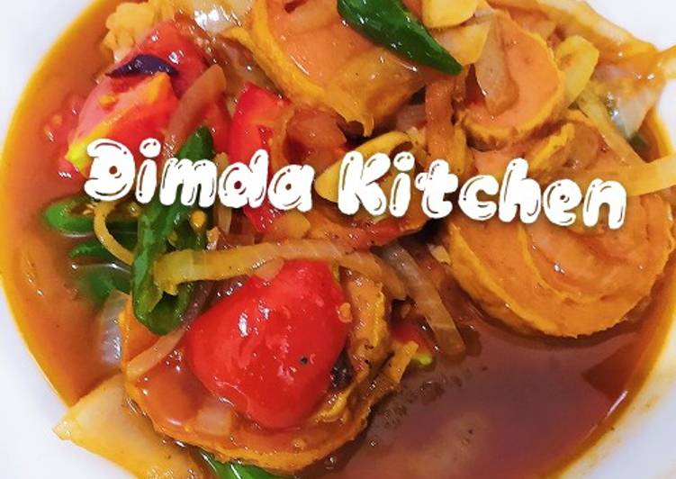 Rollade ayam saos bangkok