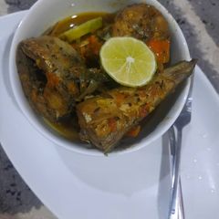 Fish pepper soup A picture of Fish pepper soup.