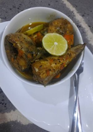 A picture of Fish pepper soup.