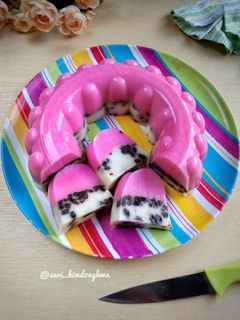 Foto resep Puding Cocopandan Oreo