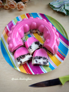 Foto resep Puding Cocopandan Oreo