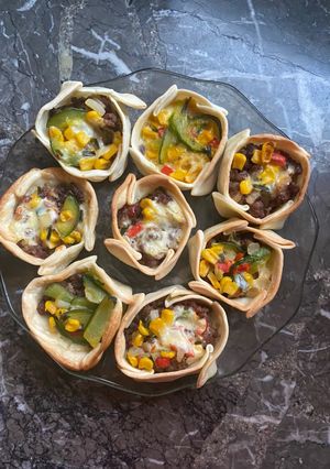 Una foto de Canastitas de carne y verduras 👩🏻‍🍳💫