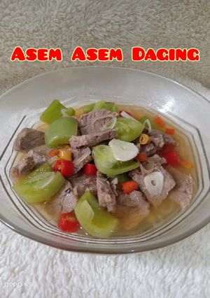 Foto resep Asem asem daging