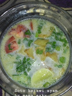 Foto resep Soto betawi ayam kuah santan+susu