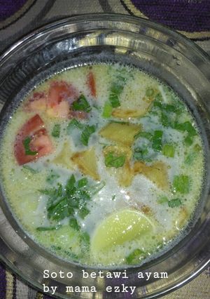 Foto resep Soto betawi ayam kuah santan+susu