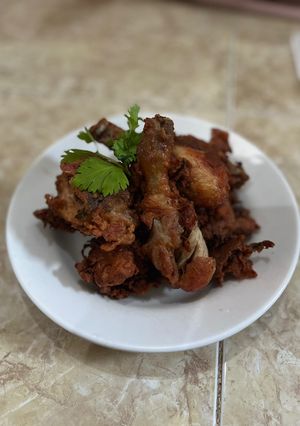 Foto resep Ayam goreng terasi daun jeruk
