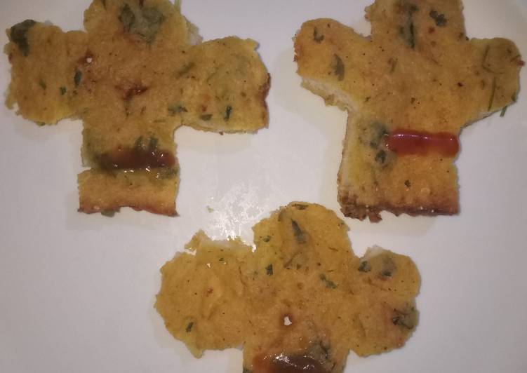Simple Way to Make Homemade Quick besan bread fry