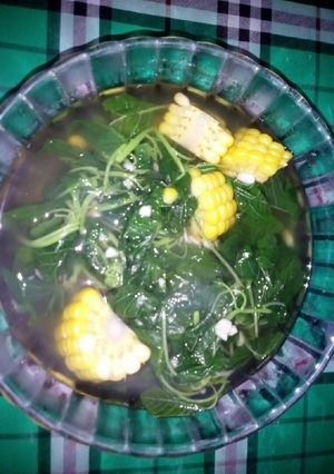 Foto resep Sayur Bayam Jagung