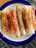 Vietnamese-Korean Spicy Salad Rolls - Healthy Recipe 🇻🇳❤️🇰🇷