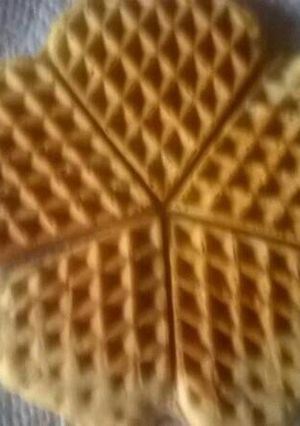 Una foto de Whaffles para celíacos
