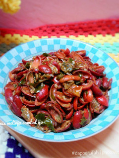 Foto resep Tumis kulit melinjo sambal ijo