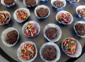 Una foto de Brigadeiros