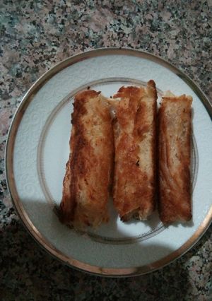 Une photo de Pain de mie au fromage