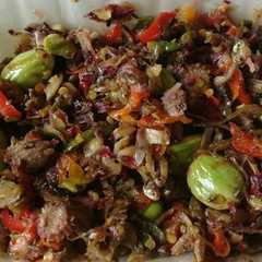 รูปของ Sambel combrang mix teri & pete